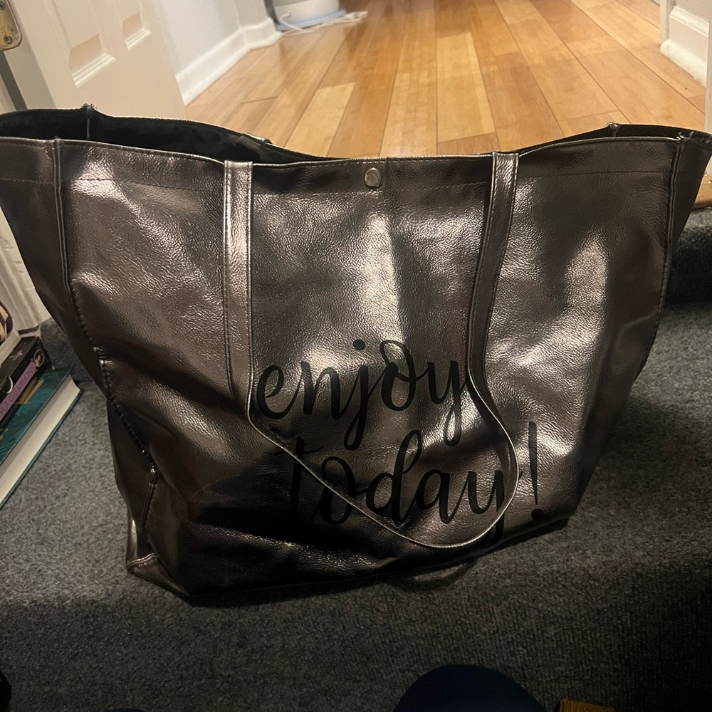 Metallic Tote Bag